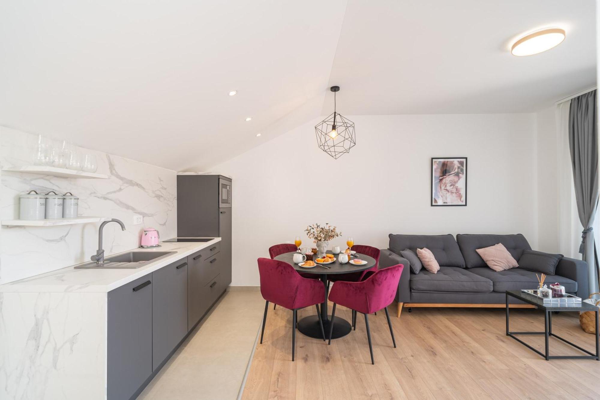 Appartamento Olive Family House Mlini Esterno foto