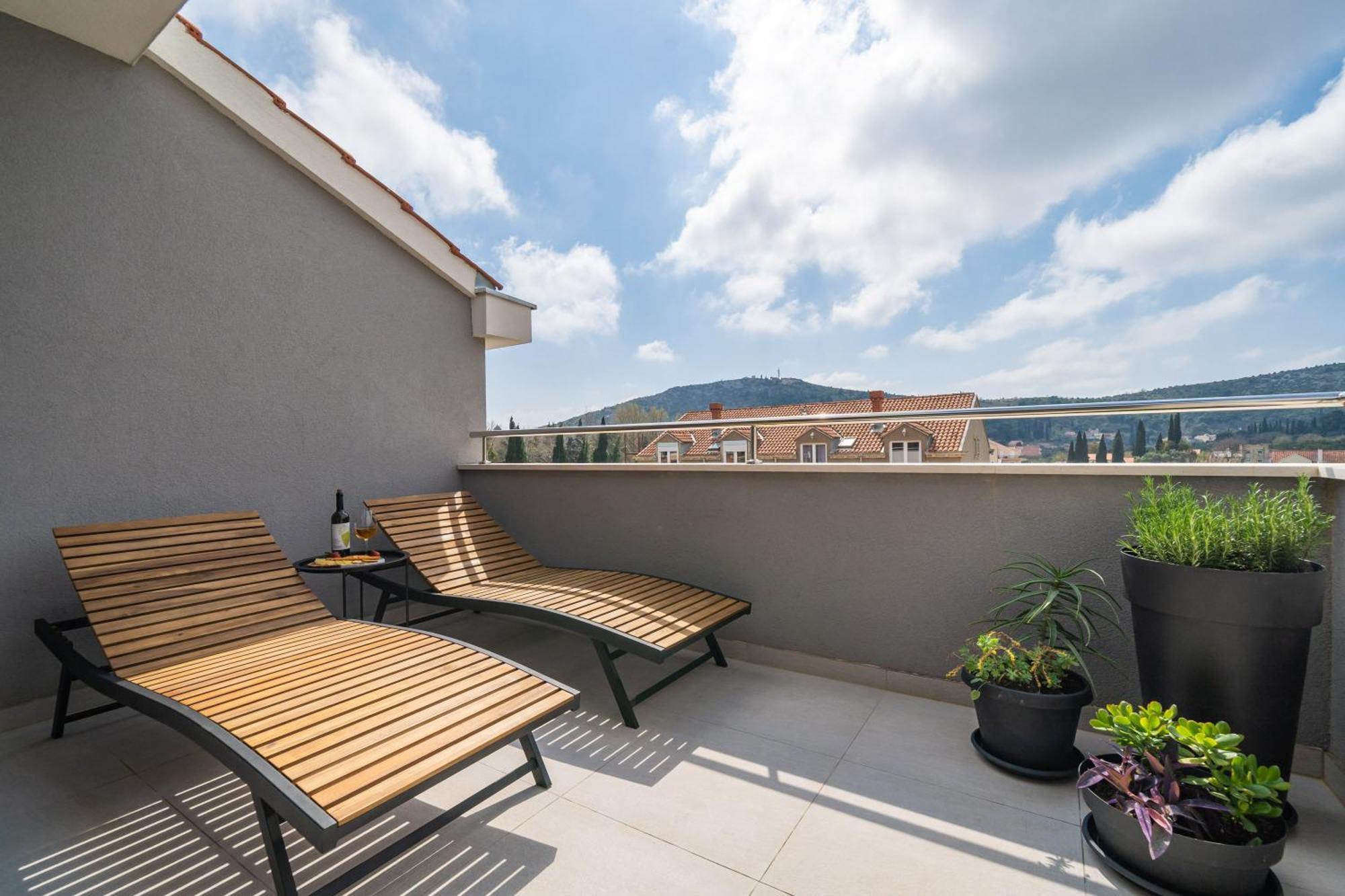 Appartamento Olive Family House Mlini Esterno foto